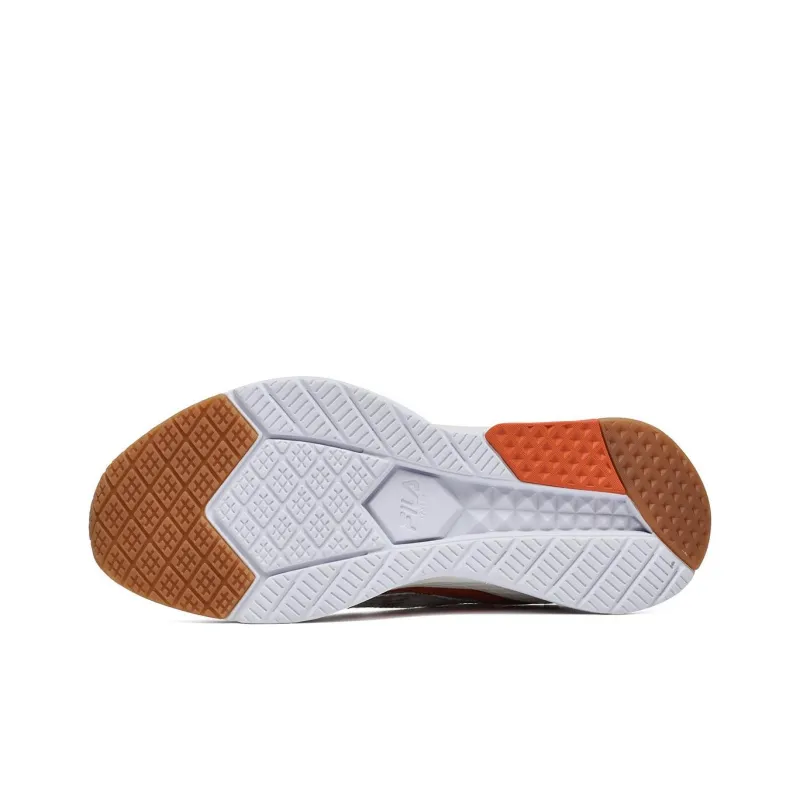 FILA CYBER Cushioning Anti Slip And Wear Resistant Low Top Casual Shoes Women's White-5