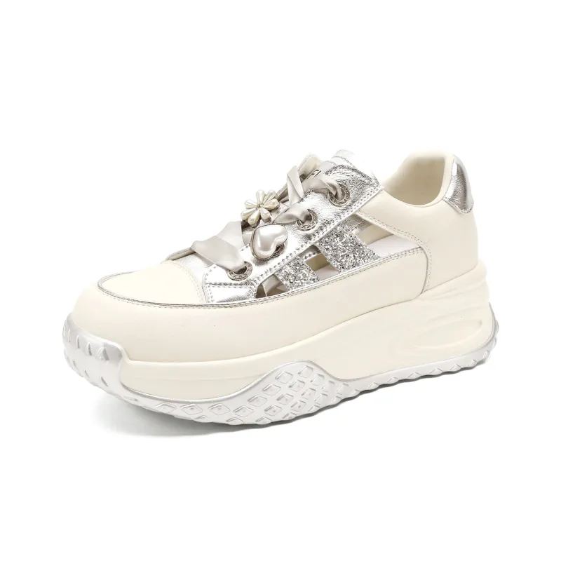 D:FUSE SCANDINAVIA Ah-Gan Shoes Low-Top Chunky Sneakers Women's-1