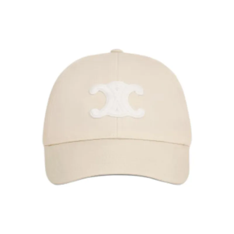 CELINE Triomphe Baseball Cap In Cotton-1