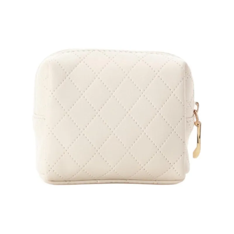 SAMANTHA THAVASA Synthetic Leather Clutch Mini Women's White-2