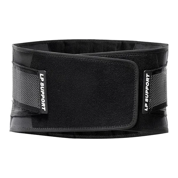 LP SUPPORT Back Support Braces Fitness Protective Compression Black Elastane Polyester Unisex-0