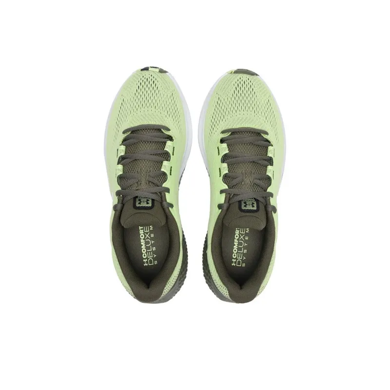 Under Armour Cushioning, Breathable, Lightweight Low Top Casual Running Shoes Men's Green-3