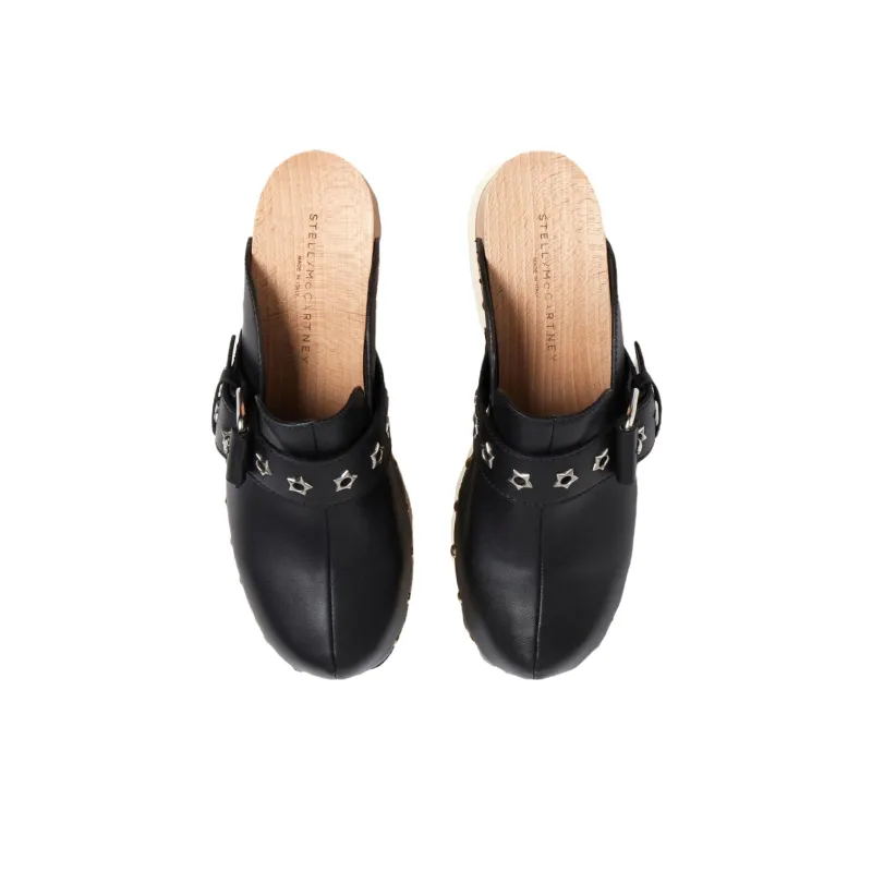 Stella McCartney Elyse Closed Toe Slippers Women's Black-4