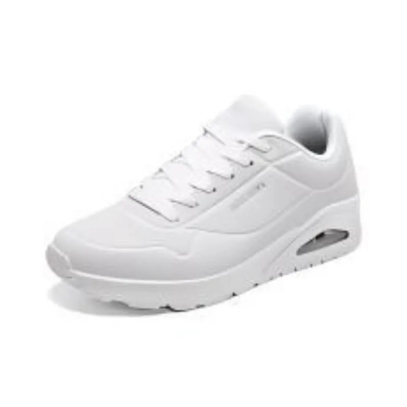 Skechers Uno Shock Absorbers With Slip Resistant And Abrasion Resistant Properties Low Top Casual Shoes Men's White-2