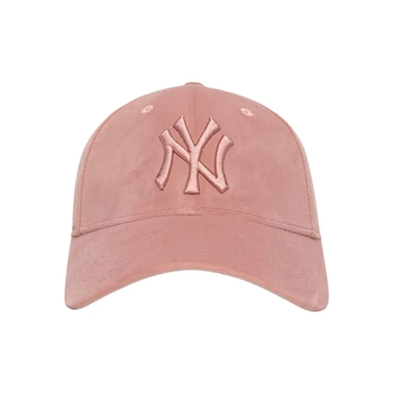 New Era Cotton Polyester Elastane Polypropylene Baseball Caps Unisex Pink-1