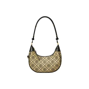 TORY BURCH Polyester Handbag Shoulder Bag Women's Black
