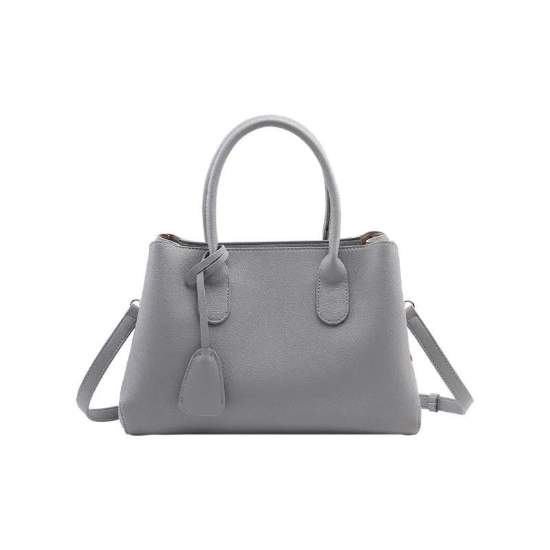 TTaG．baG Cow Leather Shoulder Bag, Crossbody Bag, Handbag Women's Black/Red/Khaki/Gray-8