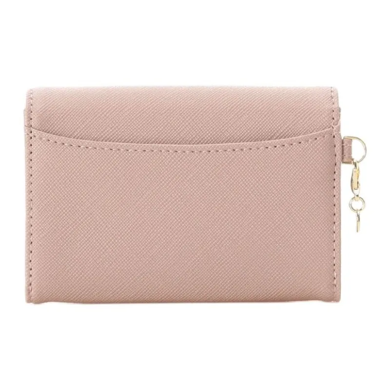 SAMANTHA THAVASA Synthetic Leather Card Holder Women's Pink-4