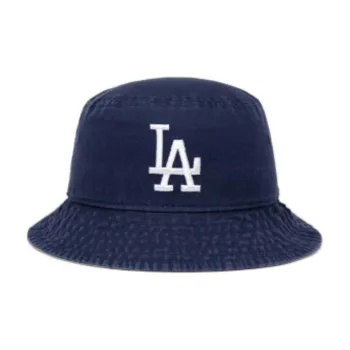 New Era Cotton Bucket Hats Unisex Blue