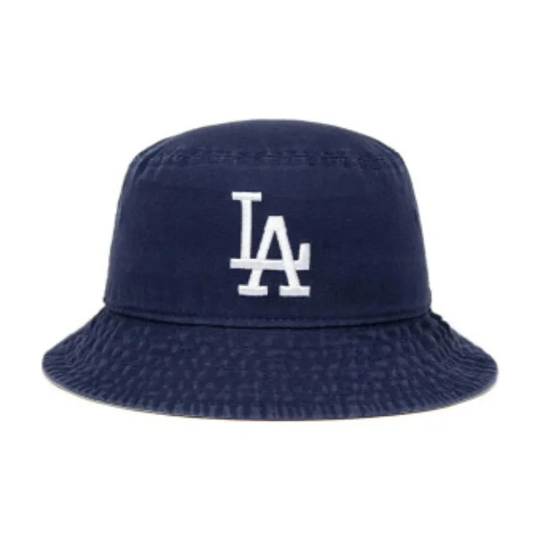 New Era Cotton Bucket Hats Unisex Blue-0