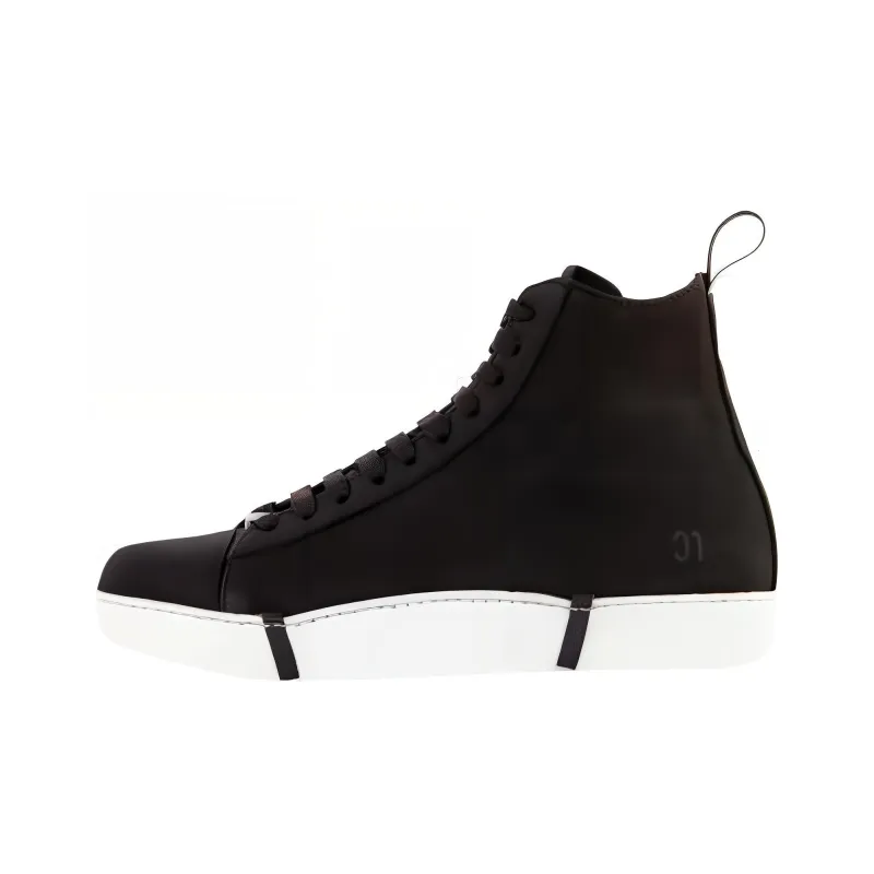 Roberto Cavalli High-Top Skateboard Shoes Women's Black-0