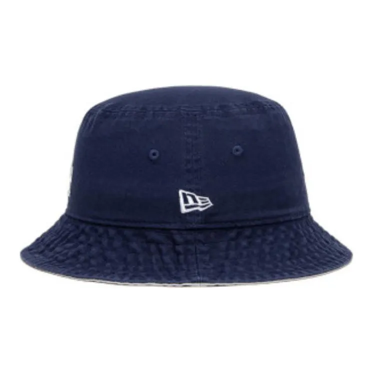 New Era Cotton Bucket Hats Unisex Blue-2