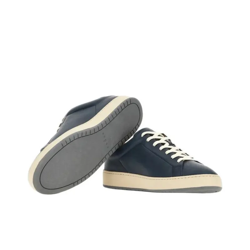 HOGAN Round Toe Lace Up Sneakers-5
