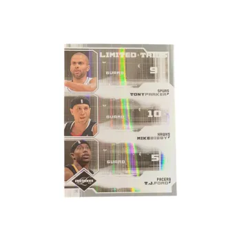 PANINI 2009 Tony Parker Mike Bibby TJ Ford Teca 09/25 Parker Dual Pan Star Card Product Access Sports Cards 1 Pc