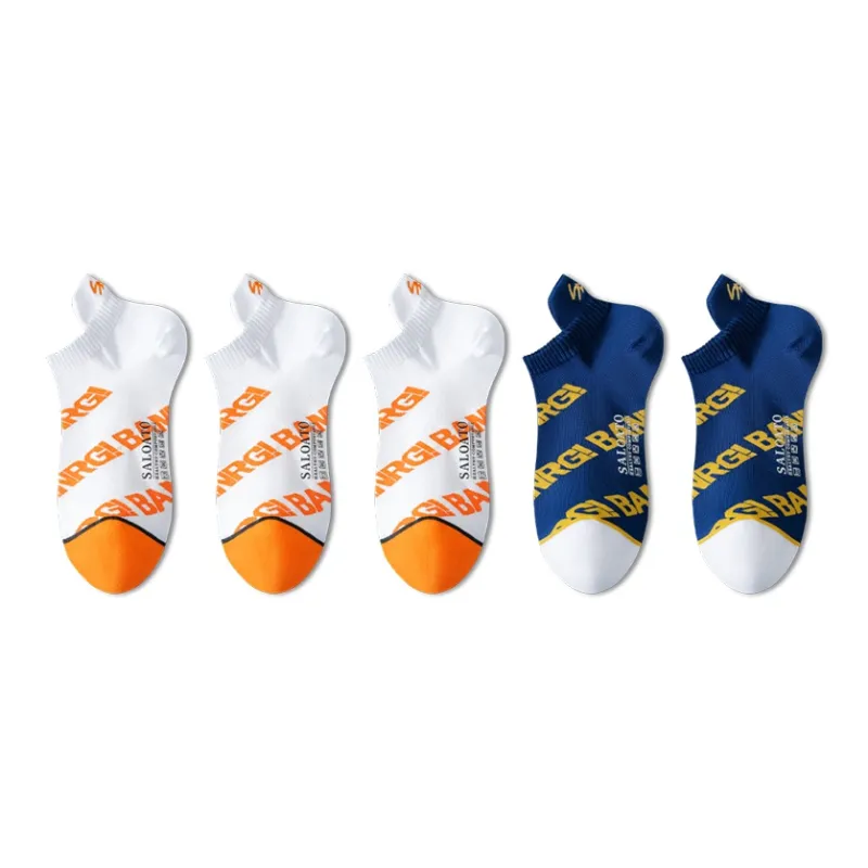 Taste The Color Ankle Socks Men's 5 Pack-6