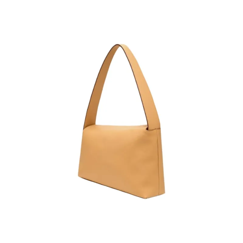 SAM EDELMAN Cow Leather Handbag Shoulder Bag Medium Size Women's White/Brown-6