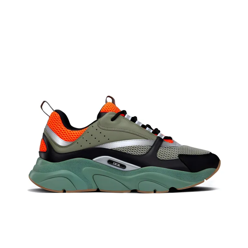 DIOR B22 Orange Olive Olive Black-1