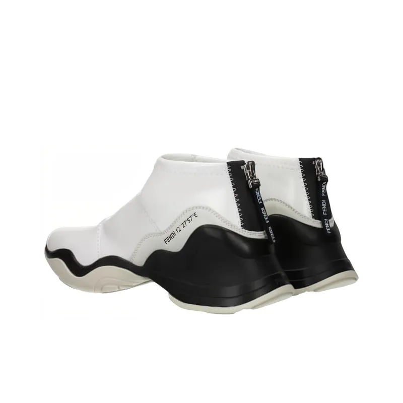 FENDI Women's FFluid High 'Glossy White'-2