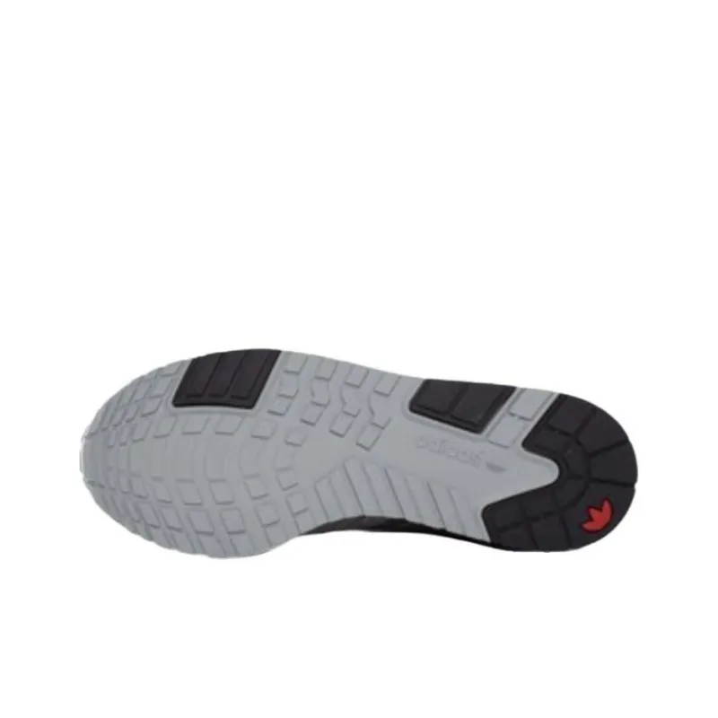 Adidas Originals Cushioning Slip Resistant Low Top Casual Running Shoes Men's Black Gray-2