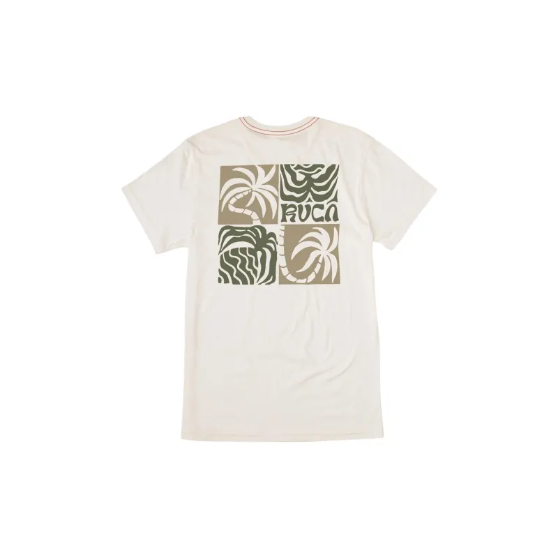 RVCA T-Shirt Men's Antique White-1