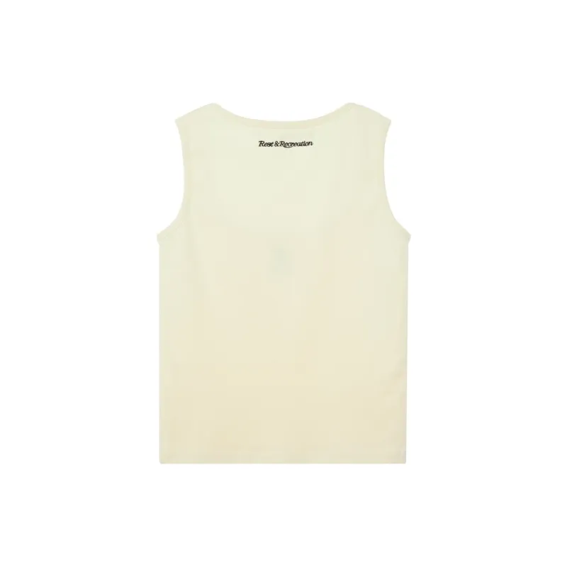 Rest&Recreation Tank Top Women's Cream/Cream-1