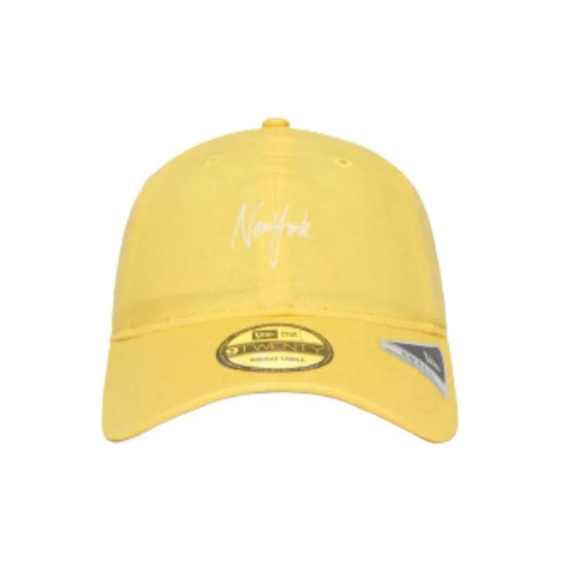 New Era Polyester Baseball Caps Unisex Yellow-2
