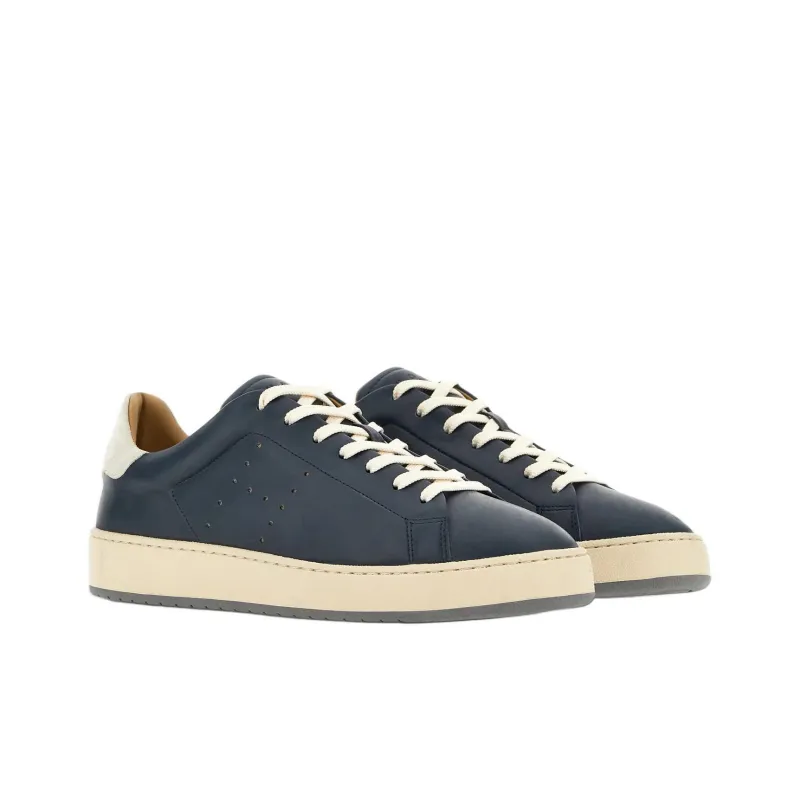 HOGAN Round Toe Lace Up Sneakers-2