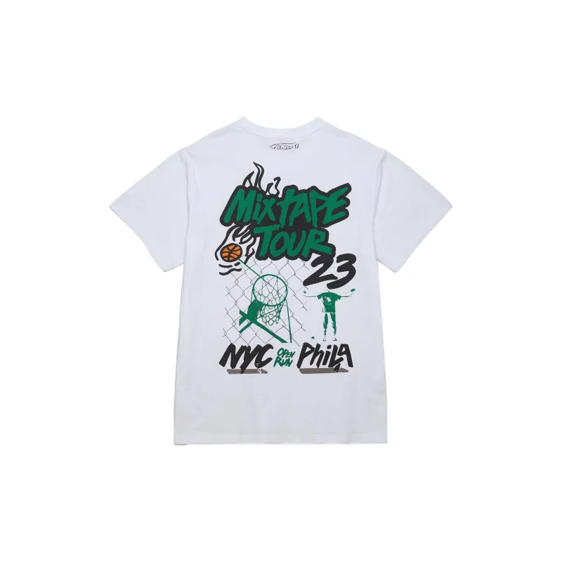 Mitchell & Ness x And1 T-Shirt Unisex White-1