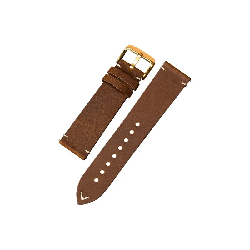 FUDIEN Huawei Compatibility Watch Band Genuine Leather Material-1
