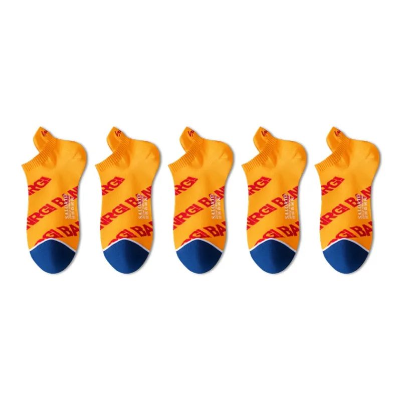 Taste The Color Ankle Socks Men's 5 Pack-10