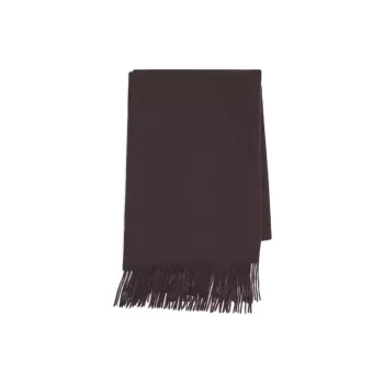 THEORY Knit Scarves Women's Black Brown