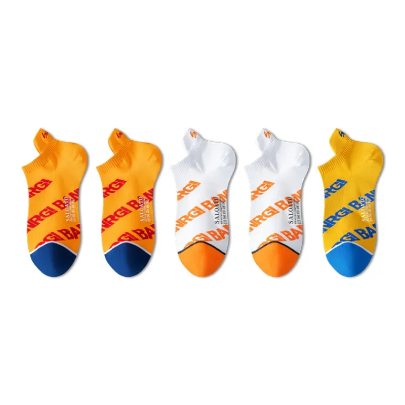 Taste The Color Ankle Socks Men's 5 Pack-3