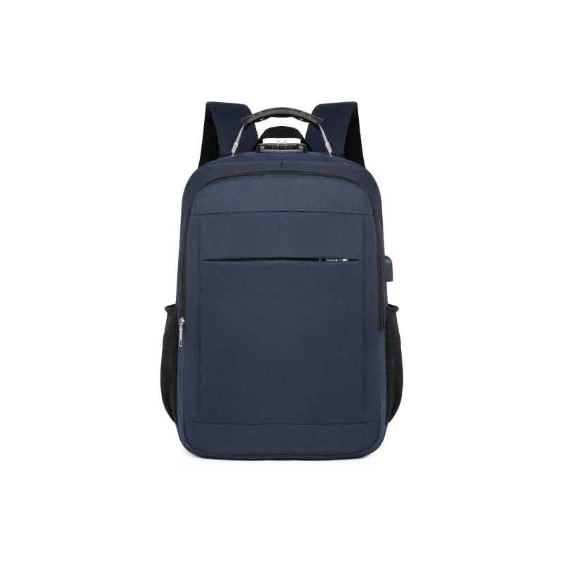 BAODIDAISHU Oxford Backpack Regular Men's Gray Black Blue-6