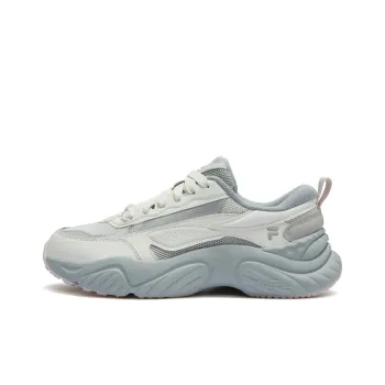 FILA FUSION Conch Dx Conch Shoes Breathable Moisture Wicking Coverage Low Top Casual Shoes Women's Gray White