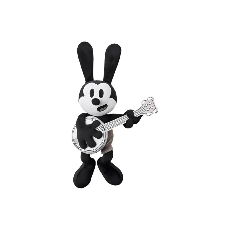 Disney 100th Anniversary Lucky Rabbit Oswald Collection Mickey Mouse Dolls Plush Doll 22cm Height-0