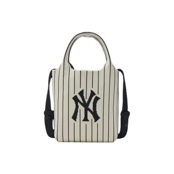 MLB Polyester Shoulder Bag Crossbody Bag Handbag Unisex Dark Cream