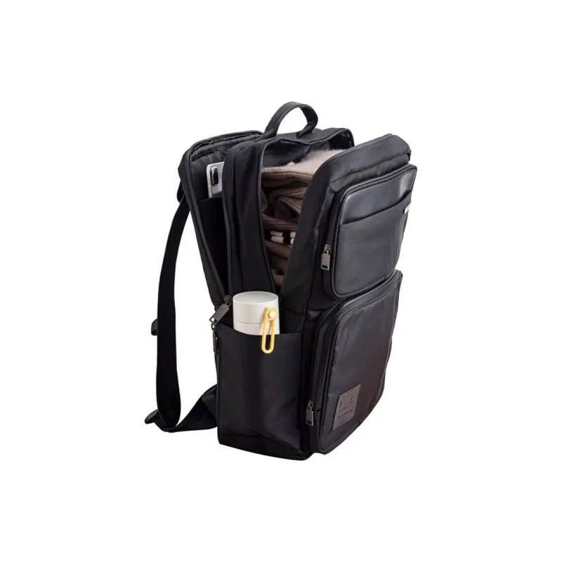 LEXON Polyester Backpack Regular Men's Black-4