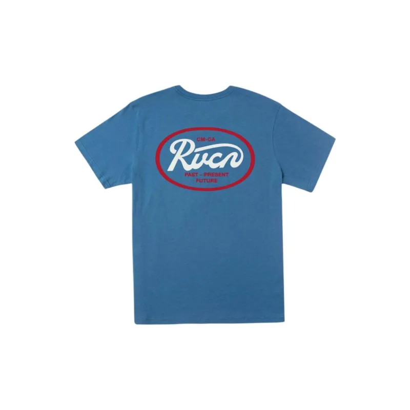 RVCA T-Shirts Men Cool Blue-1