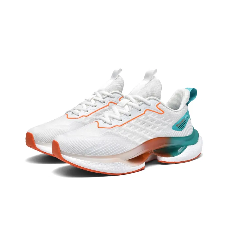 Devanro Cushioning Lightweight Reflective Low Top Running Shoes Men's-2