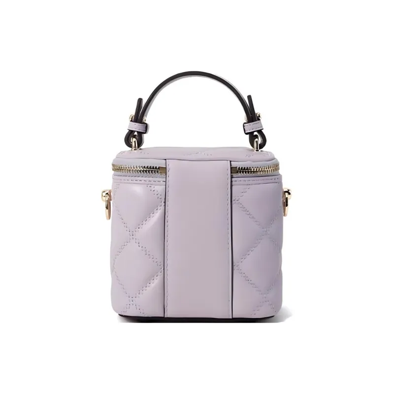 Why Cow Leather Shoulder Bag, Crossbody Bag, Handbag Mini Women's White/Black/Hyacinth Purple-16