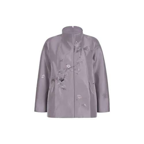 SHIATZY CHEN Jackets Women's Purple Gray