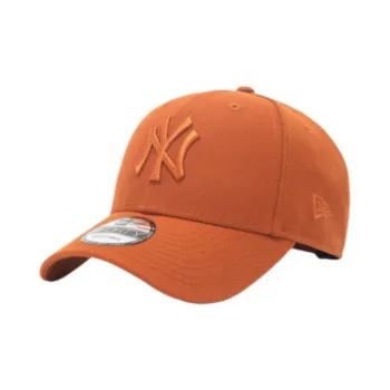 New Era Cotton Baseball Caps Unisex Brick Red