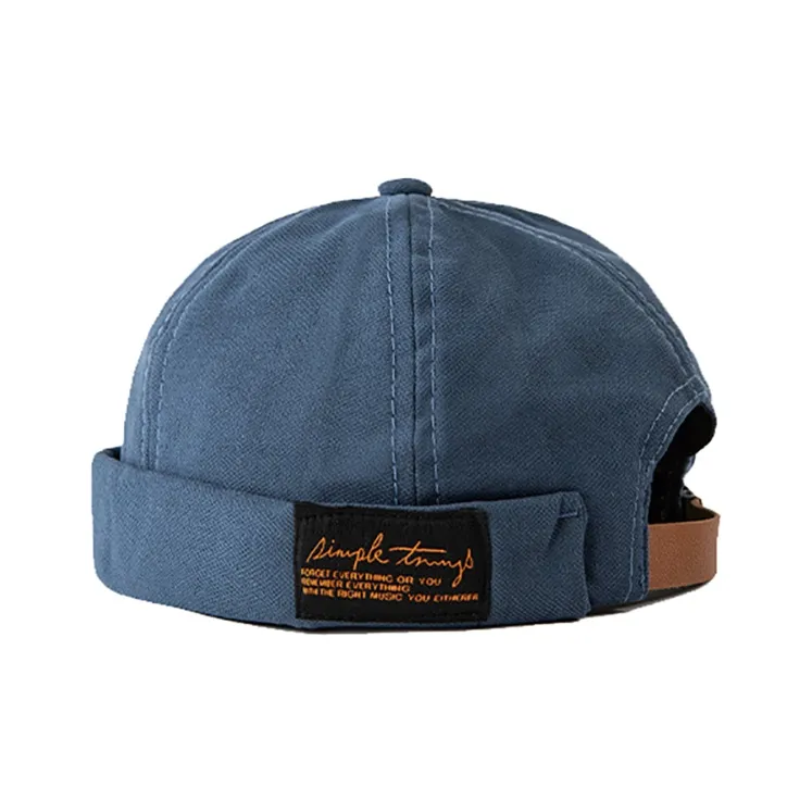 RX UVCUT Vintage Hats & Caps Brimless Landlord Hat Unisex-2