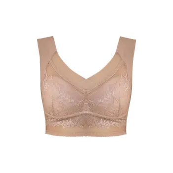 Flowers In Water Bra Women's Light Coffee