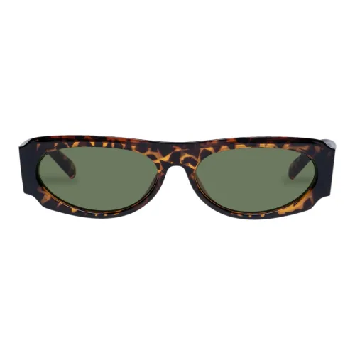 Le Specs Polycarbonate Irregular Shape Sunglasses Women's Multicolor