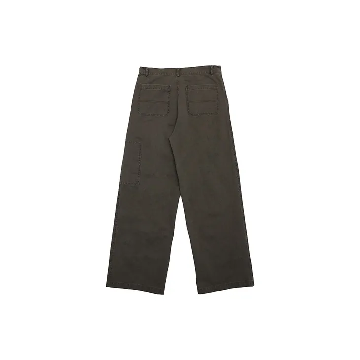 COUNTRY MOMENT Cargo Pants Unisex Dark Brown-1