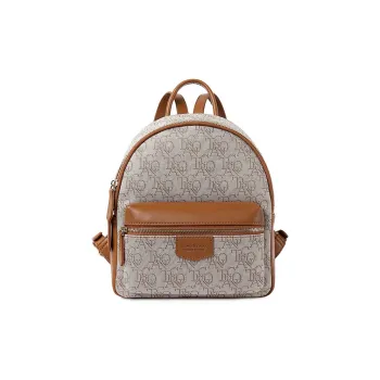 TUCANO PVC University Student Everyday Backpack Regular Women's Coffee
