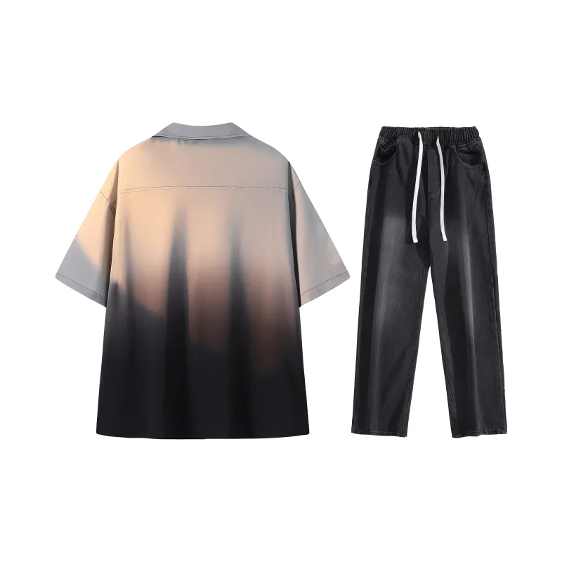 A.X.S.K Shirt Matching Set Unisex-24