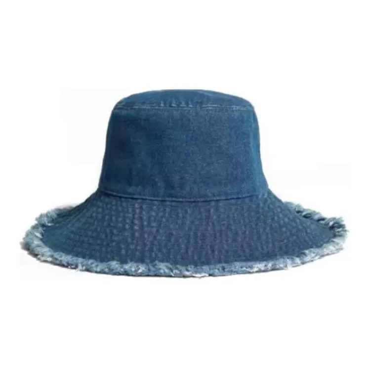 Other Stories Cotton Bucket Hats Women's Indigo-0