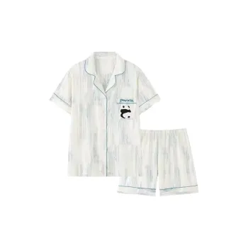 Han Ziduo Pajama Set Men's White